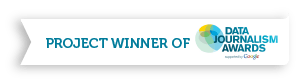 Winner Of Data Journalism Award, Data-Driven applications small media