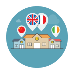 L'enseignement international en Île-de-France - cartographie interactive